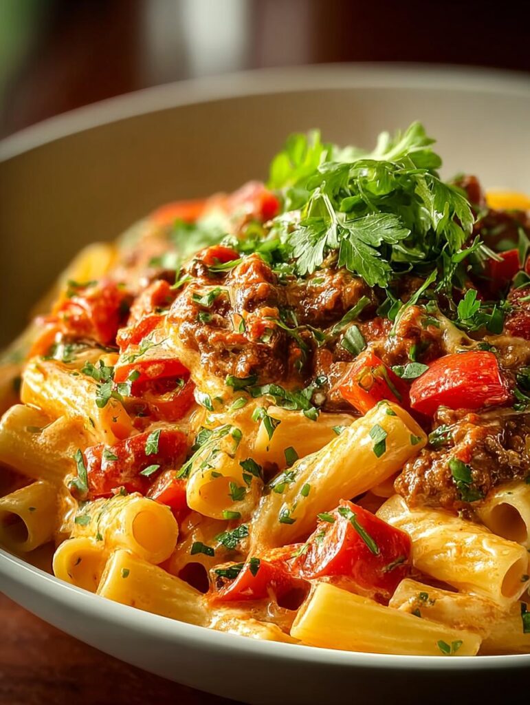 Rotel Pasta Fiesta Beef