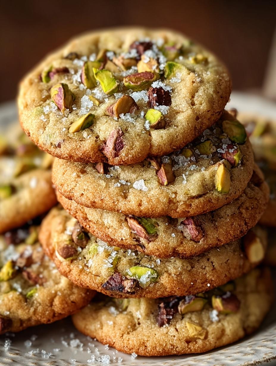 Salted Pistachio Toffee Cookies That Will Delight You - Salted Pistachio Toffee Cookies - main visual representation