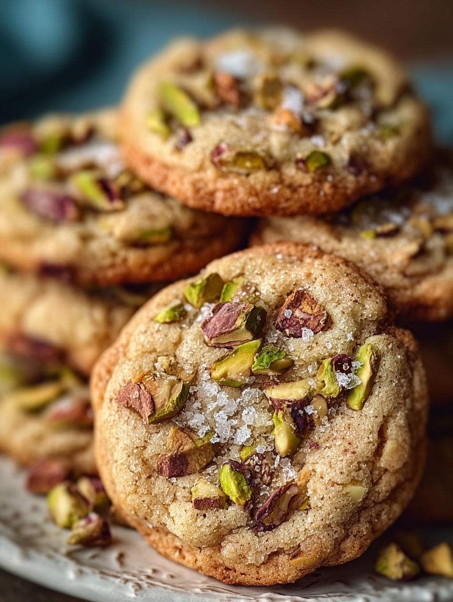 Salted Pistachio Toffee Cookies That Will Delight You - Salted Pistachio Toffee Cookies - additional detail