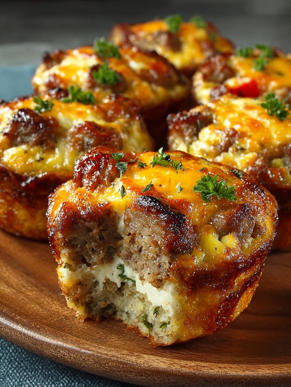 Delicious Sausage Breakfast Muffins in 30 Minutes - Sausage Breakfast Muffins - additional detail