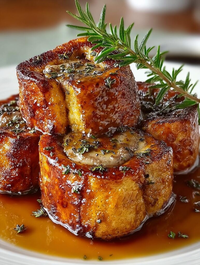 Sausage French Toast Roll