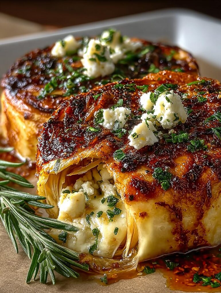 Savory Baked Cheese Garlic