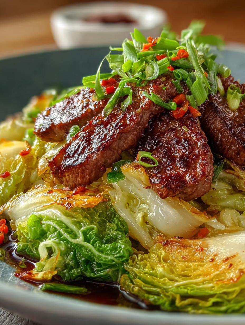 Savory Beef Cabbage Stir: 5 Simple Steps to Delight - Savory Beef Cabbage Stir - additional detail