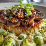 Savory Caramelized Leek Mushroom
