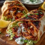 Savory Chicken Shawarma Wrap