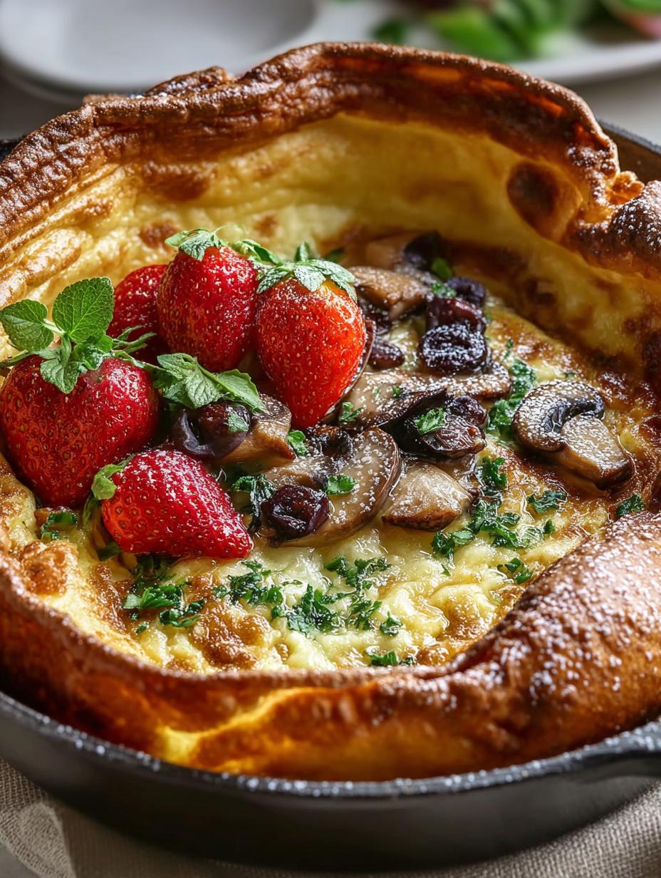Savory Dutch Baby Pancake