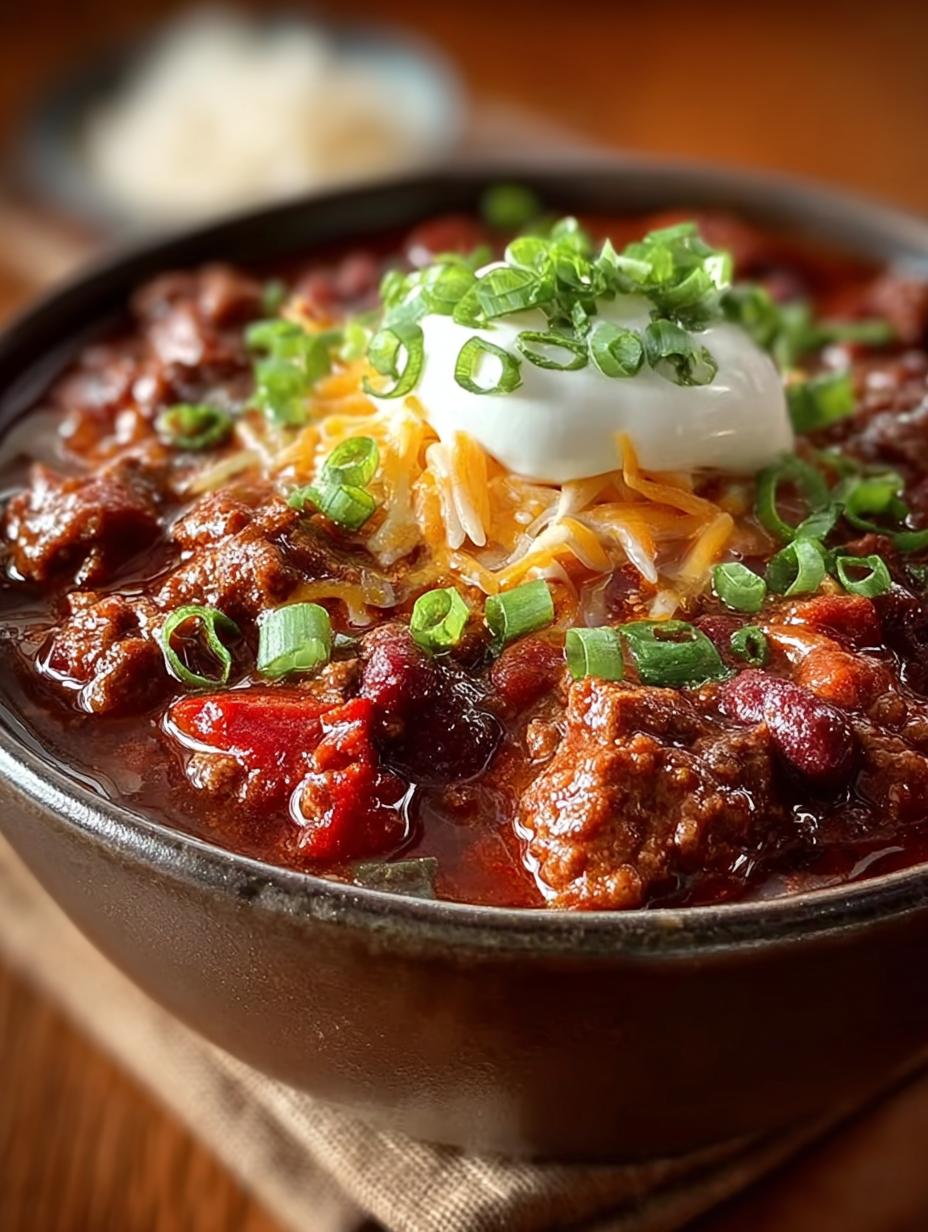 Savory Hearty Beef Chili: 5 Bold Flavor Secrets - Savory Hearty Beef Chili - additional detail