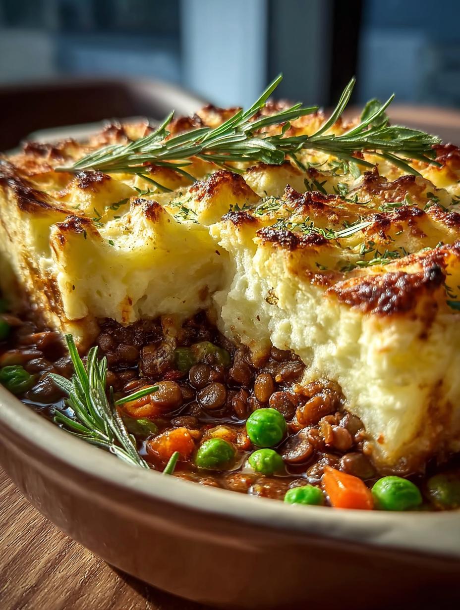 Savory Lentil Shepherds Pie: 7 Comforting Ingredients - Savory Lentil Shepherds Pie - additional detail