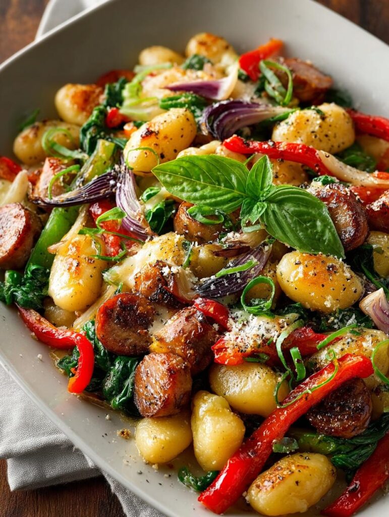 Sheet Pan Gnocchi with