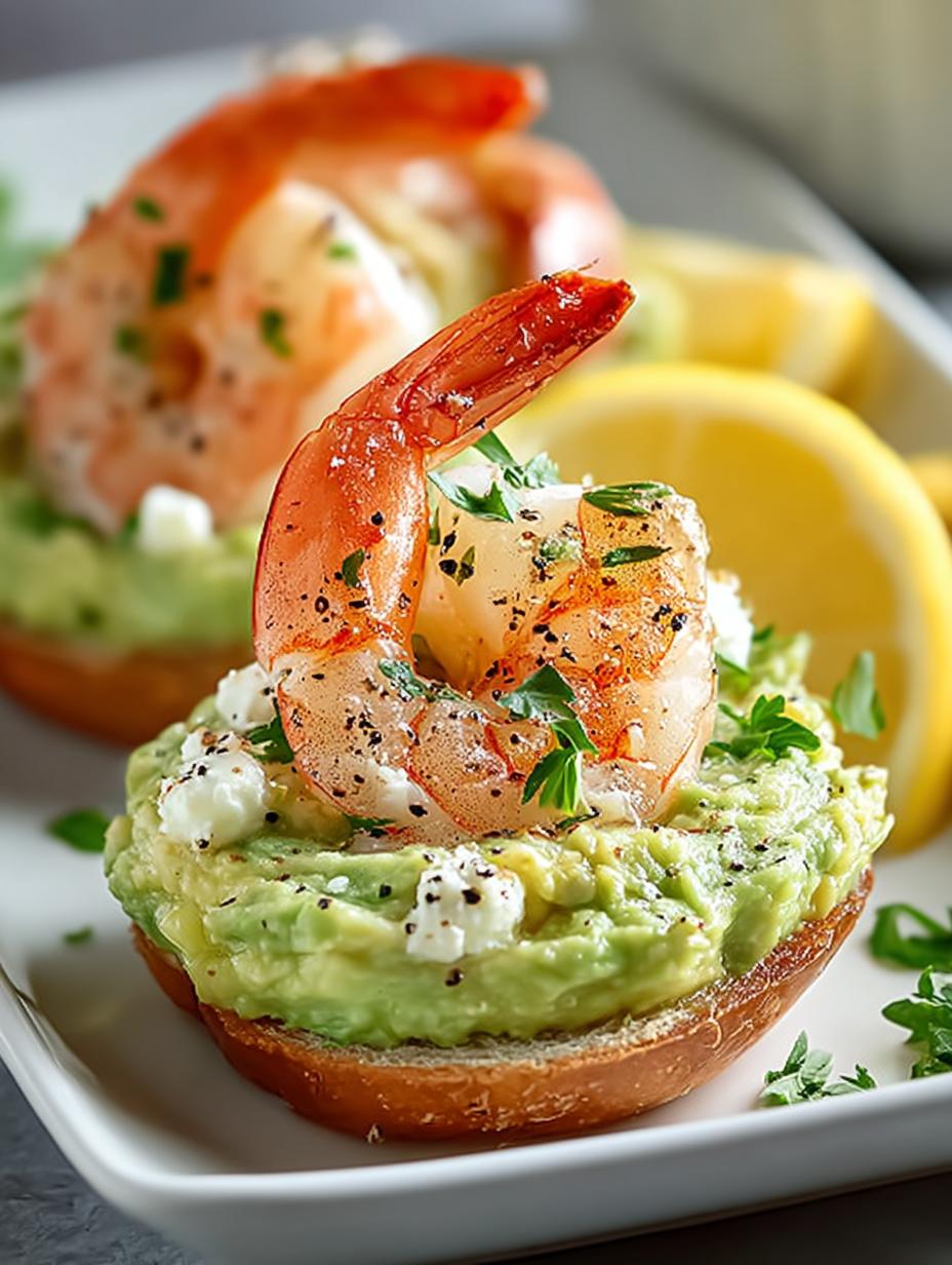 Shrimp Lemon Avocado Snack Cups for a Zesty Delight - Shrimp Lemon Avocado Snack - main visual representation