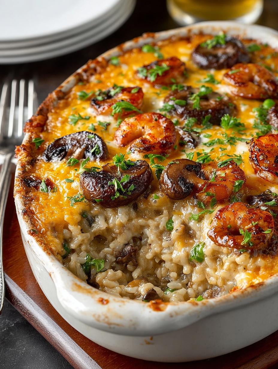 Shrimp Mushroom Rice Casserole: 5 Comforting Recipes - Shrimp Mushroom Rice Casserole - main visual representation
