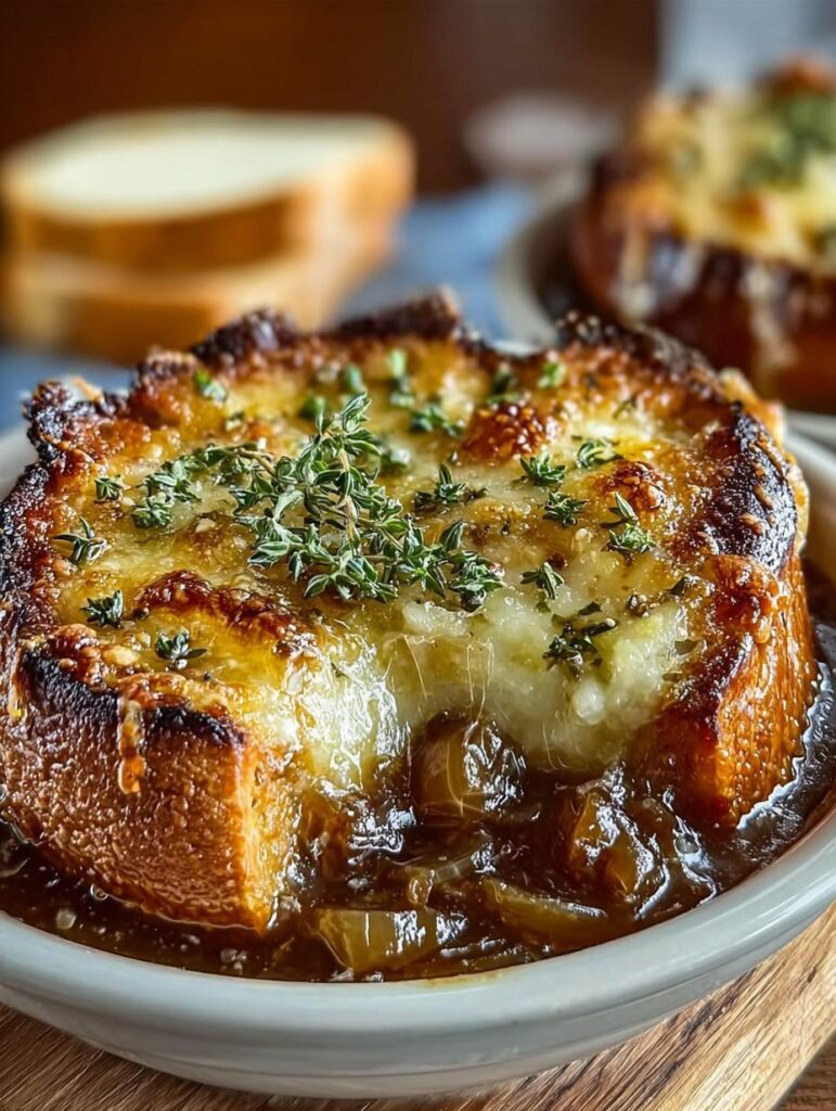 Slow Cooker French Onion