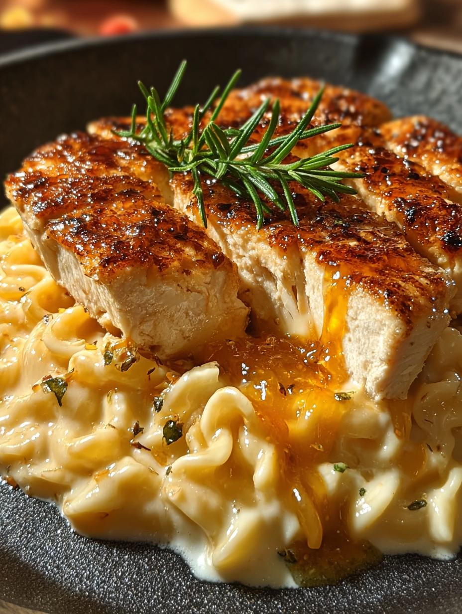 Smoky White Cheddar Honey Butter Chicken Pasta Skillet Recipe - Smoky White Cheddar Honey - main visual representation