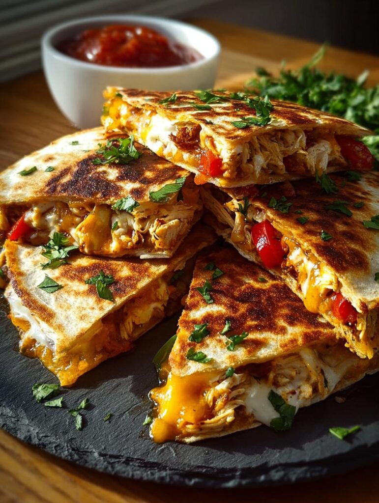 Southwest Chicken Quesadillas