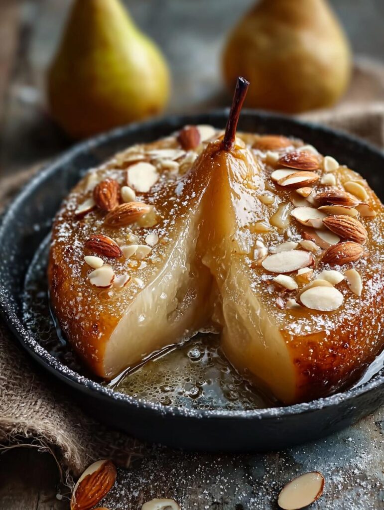 Spiced Pear Buttermilk Almond