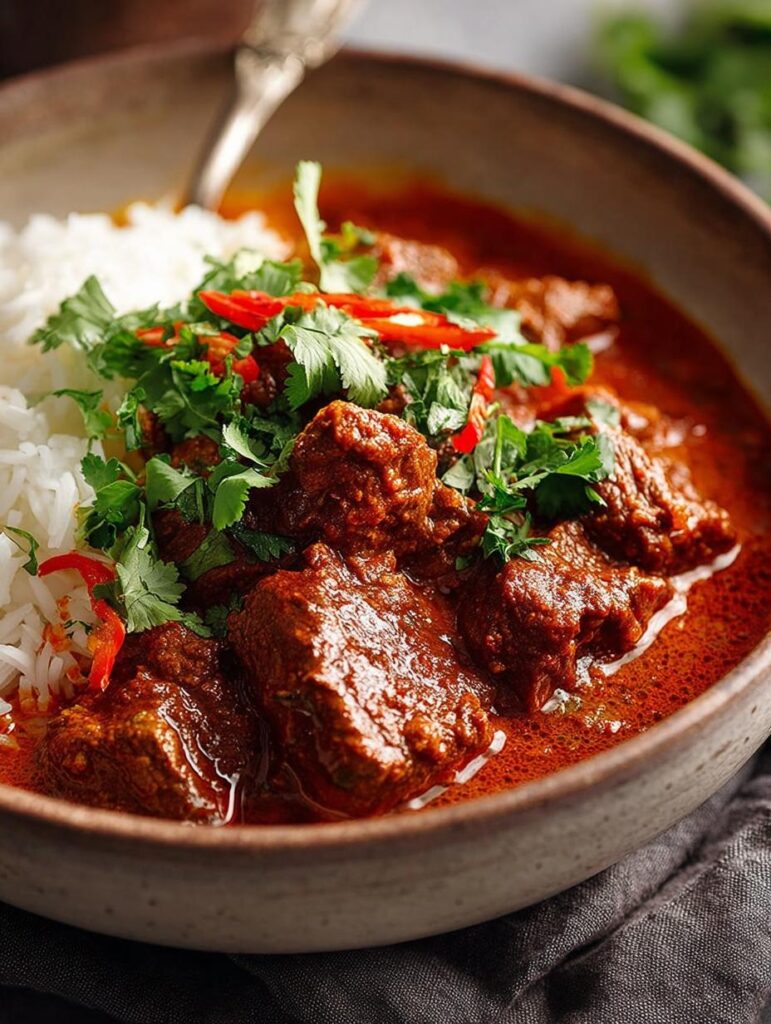 Spicy Beef Vindaloo