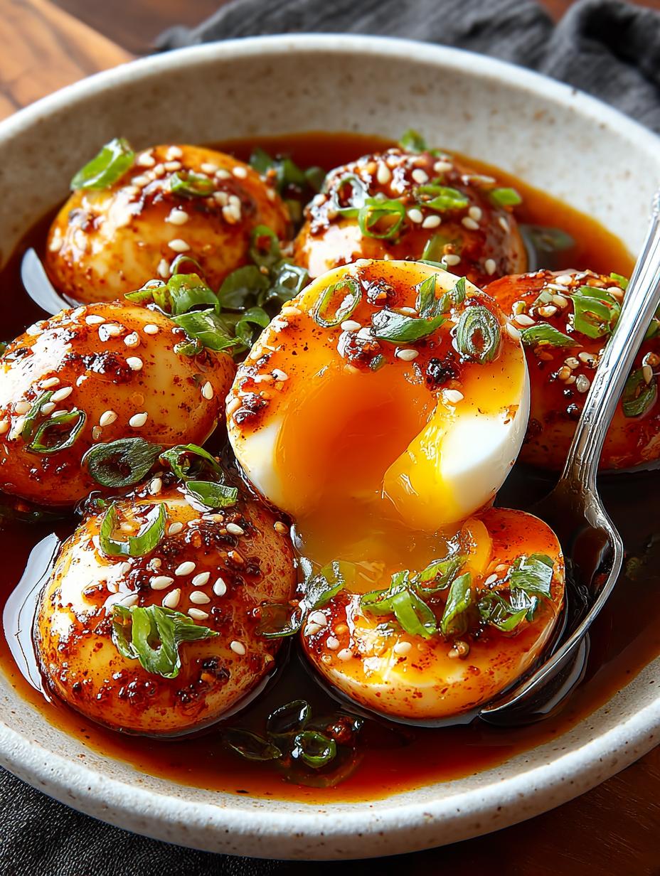 Spicy Gochujang Eggs Elevate Your Breakfast Game - Spicy Gochujang Eggs Elevate - additional detail