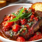 Steak Pizzaiola with Tomato