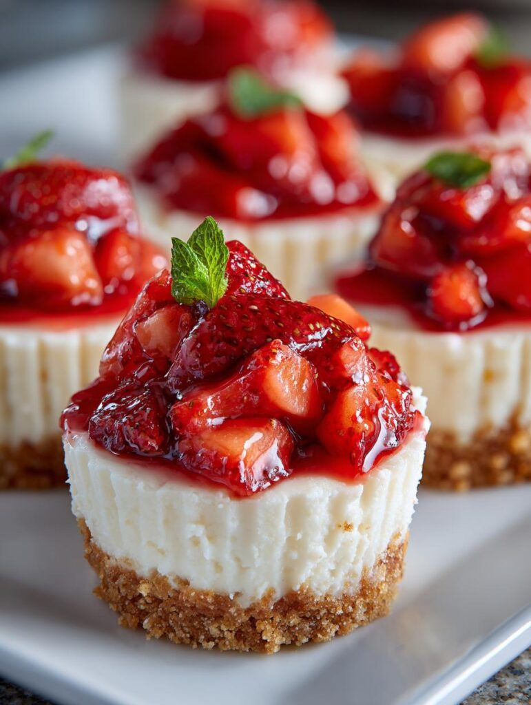 Strawberry Cheesecake Bites Bake