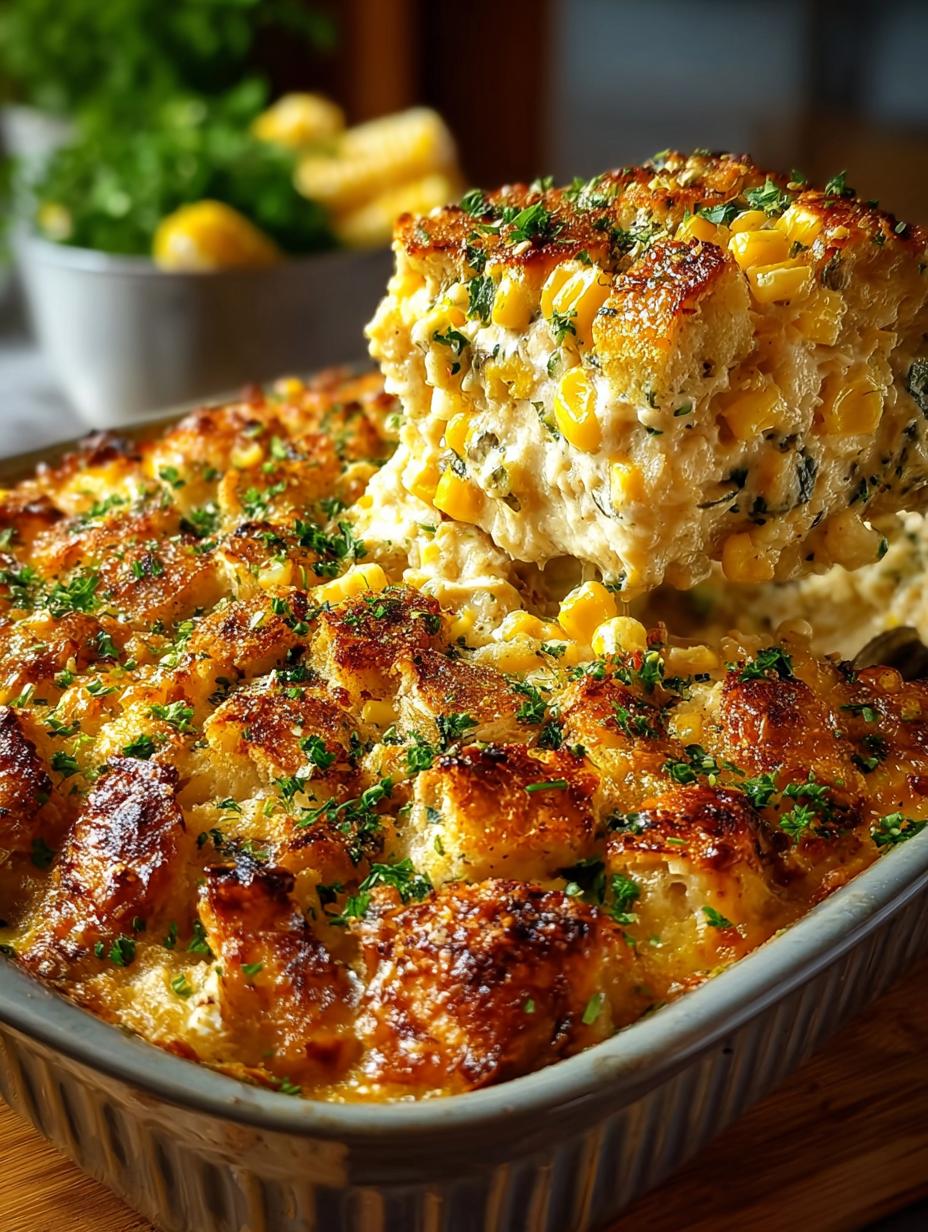 Delicious Street Corn Chicken Casserole Recipe for Families - Street Corn Chicken Casserole - main visual representation