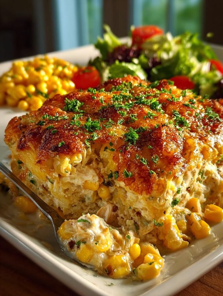 Street Corn Chicken Casserole