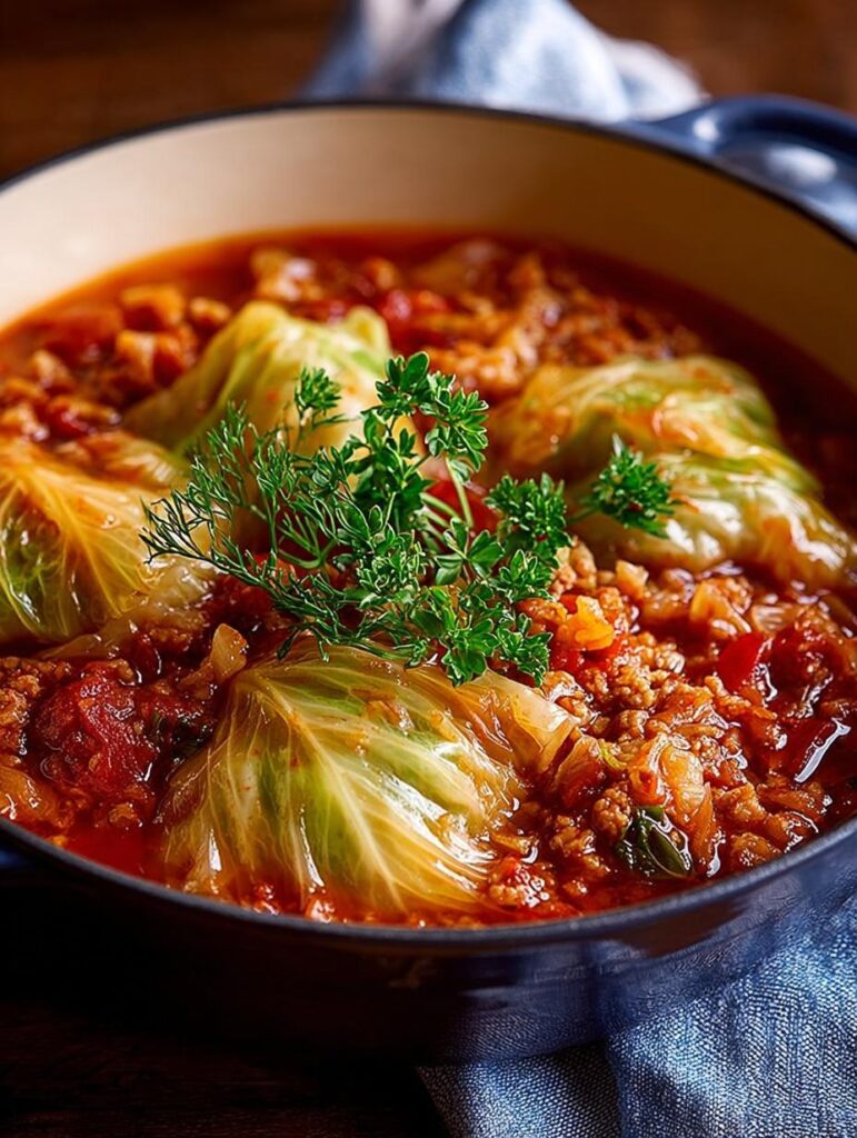 Stuffed Cabbage Soup