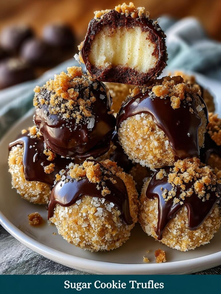 Sugar Cookie Truffles