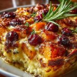 Sweet Potato Cranberry Gratin