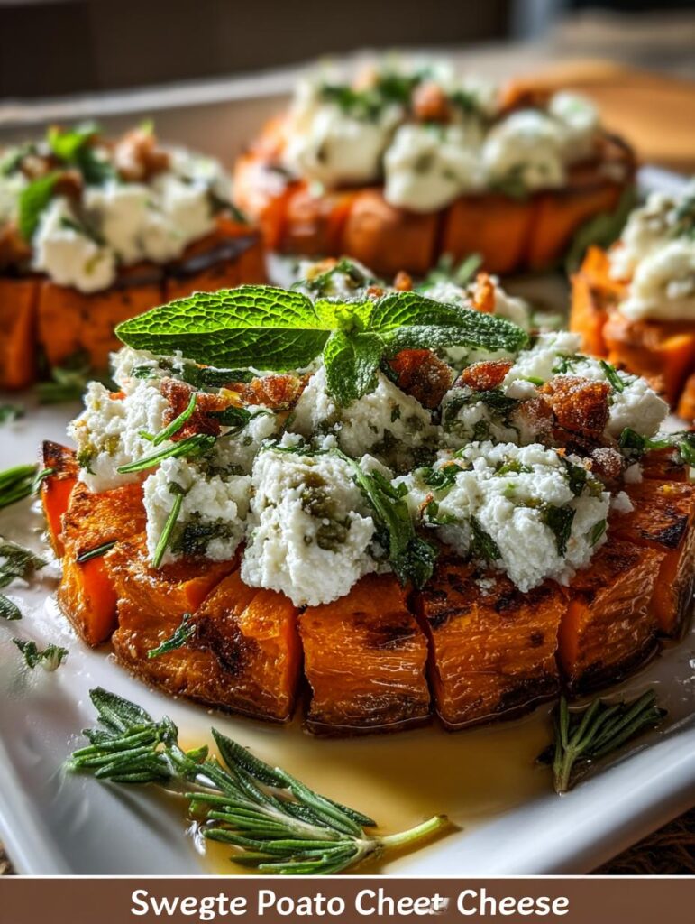 Sweet Potato Goat Cheese