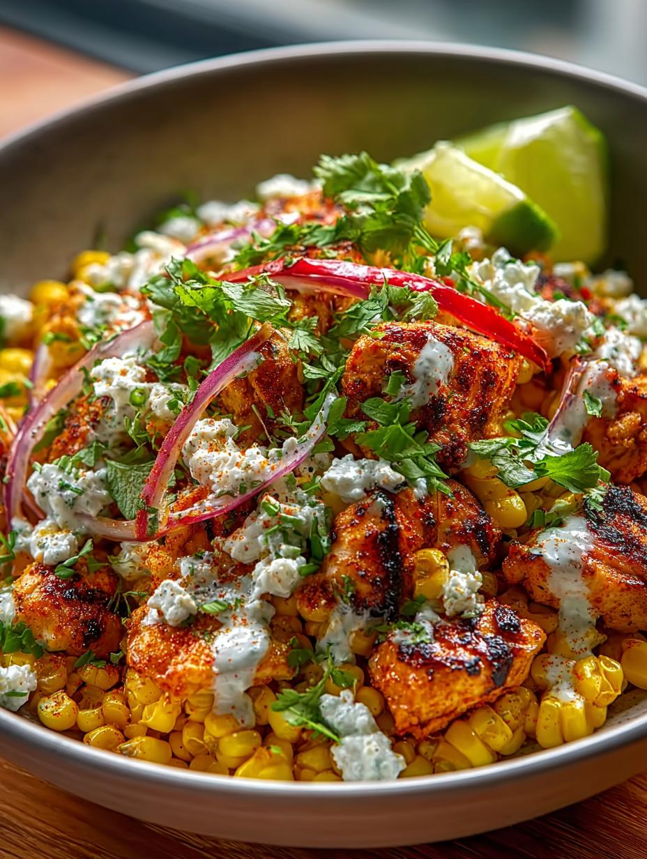 Tasty Street Corn Chicken Bowl You Must Try Today - Tasty Street Corn Chicken - additional detail