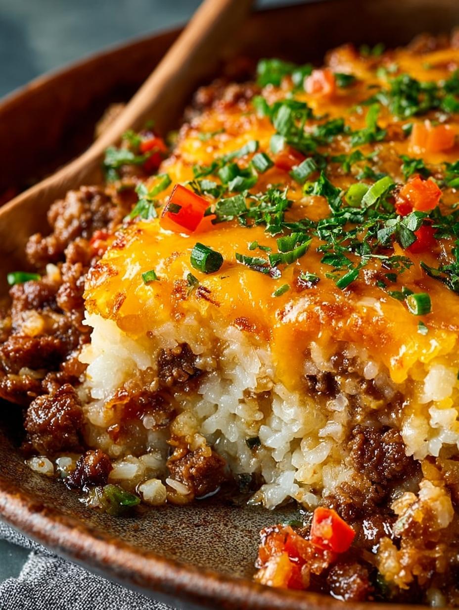 Delicious Texas Hash with Rice: A Comfort Favorite - Texas Hash with Rice - main visual representation