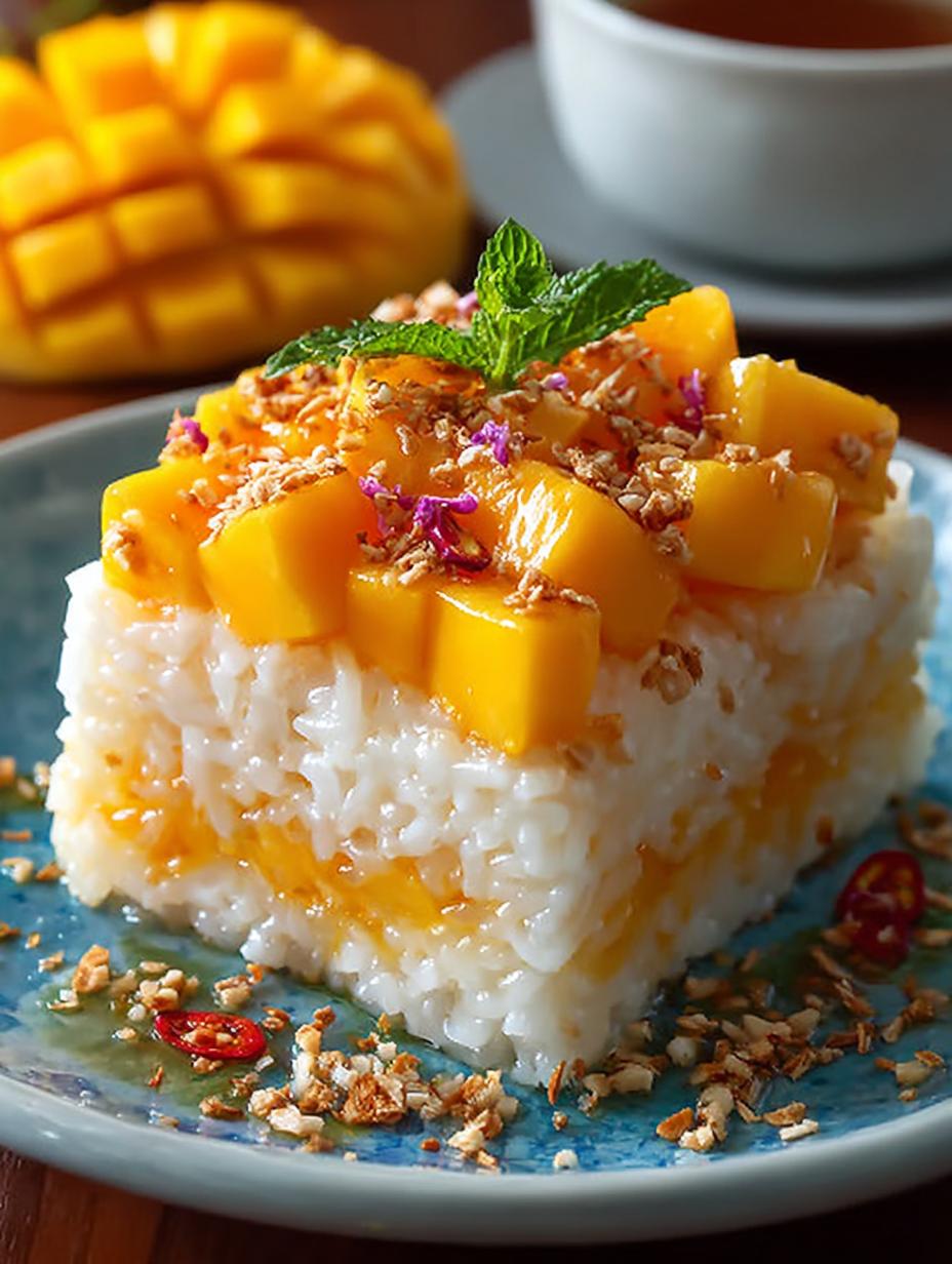 Thai Mango Sticky Rice
