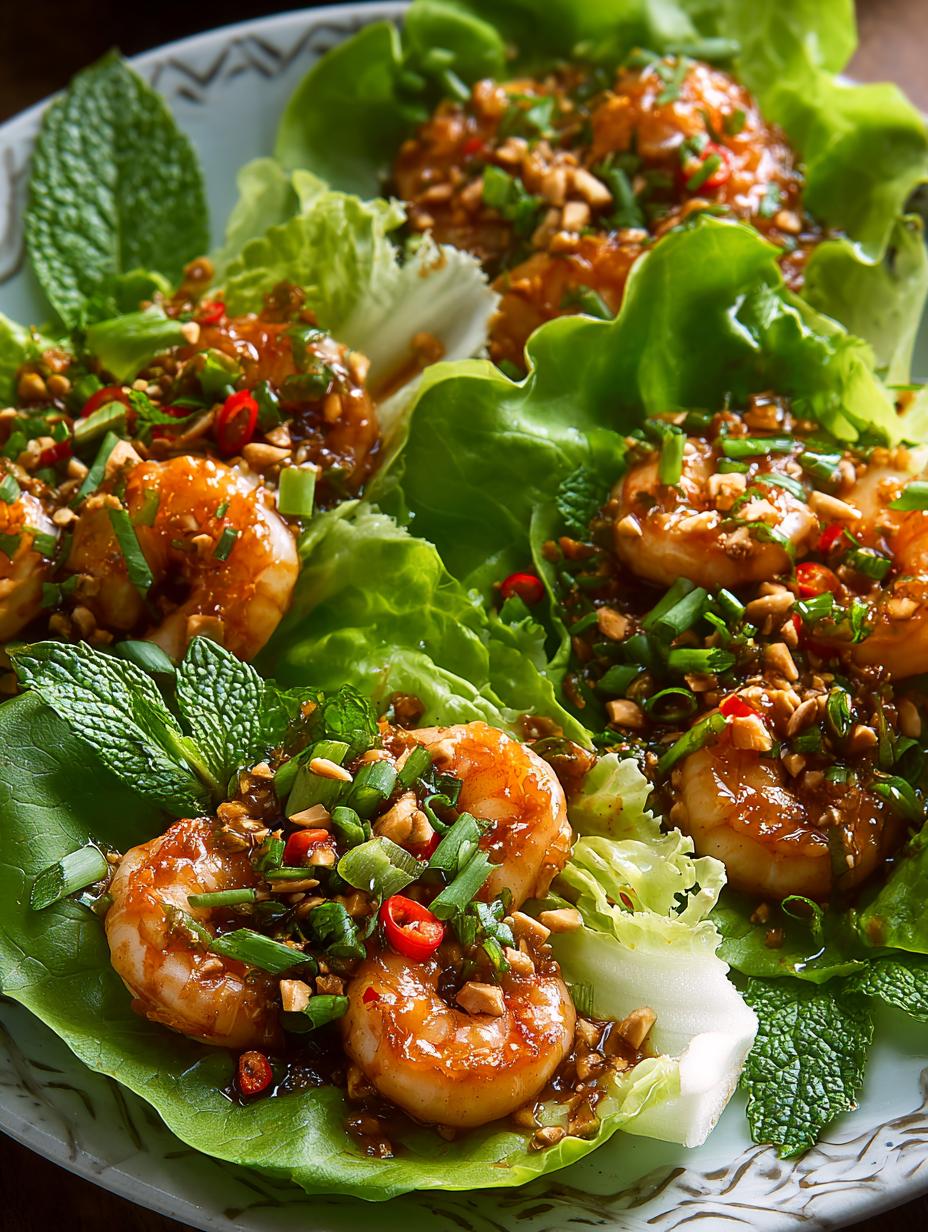 Thai Shrimp Lettuce Wraps: 20-Minute Flavor Explosion - Thai Shrimp Lettuce Wraps - main visual representation