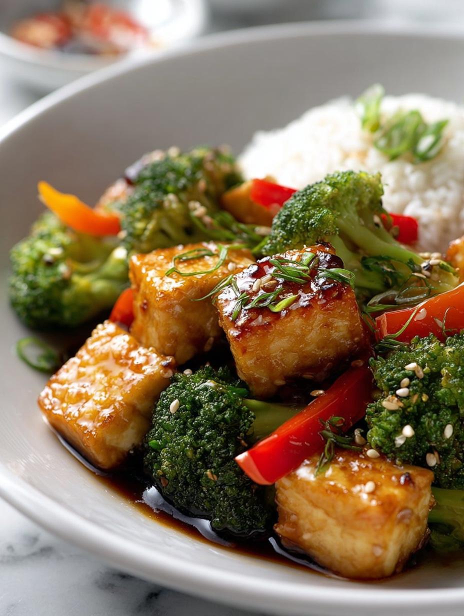 Tofu Broccoli Stir Fry