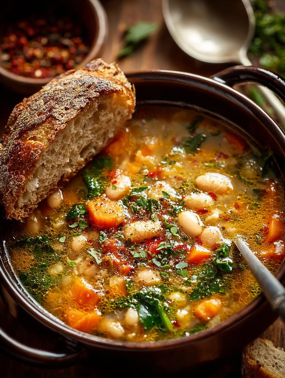 Tuscan White Bean Soup: 5 Hearty Ingredients for Comfort - Tuscan White Bean Soup - additional detail
