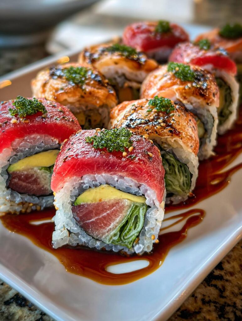 Valentines Sushi Romantic Culinary