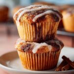 Vegan Cinnamon Swirl Muffins