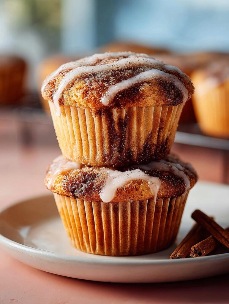Vegan Cinnamon Swirl Muffins