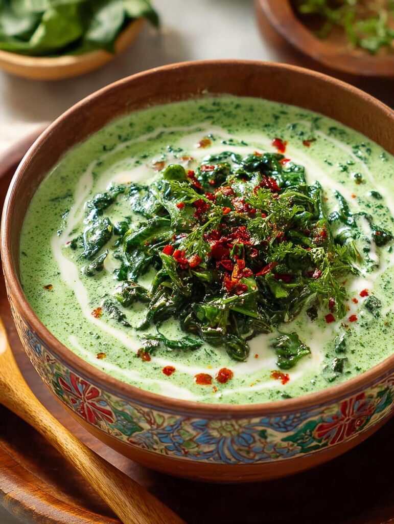 Very Green Spinach Raita