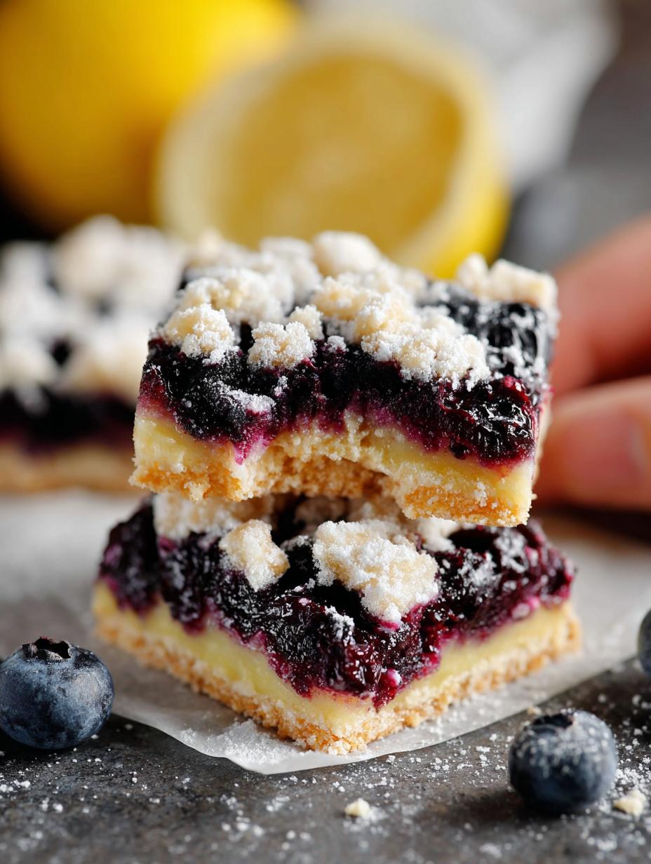 #comment 4142: 16 Irresistible Gluten-Free Lemon Blueberry Bars - #comment 4142 - main visual representation