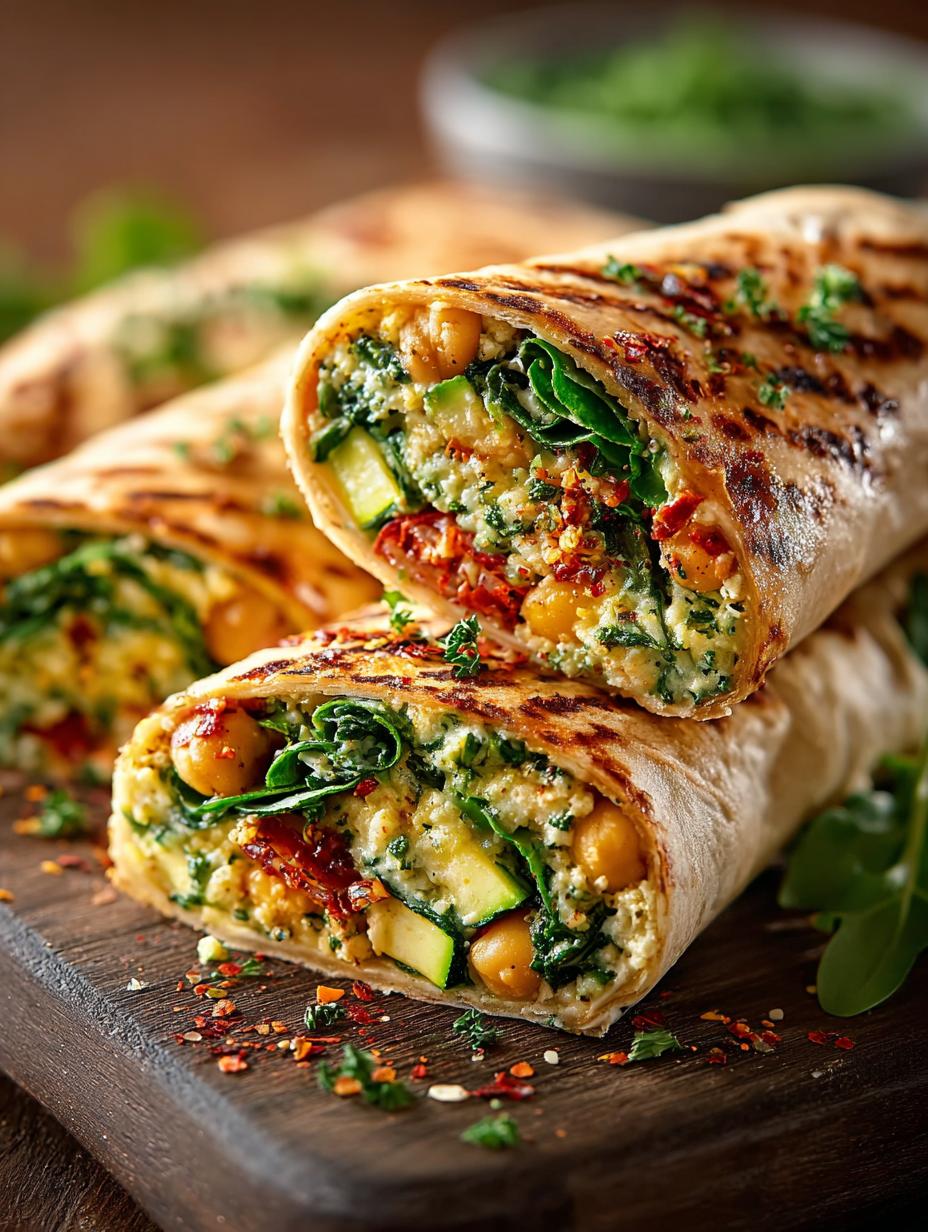 Grilled Zucchini and Feta Wrap: A Healthy Delight - ?utm Source=rss&utm Medium=rss&utm Campaign=grilled - main visual representation