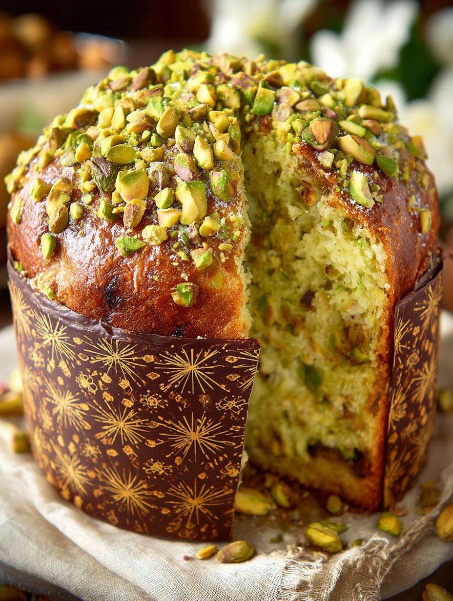 Pistachio Stuffed Panettone: 7 Steps to Holiday Bliss - ?utm Source=rss&utm Medium=rss&utm Campaign=pistachio - main visual representation