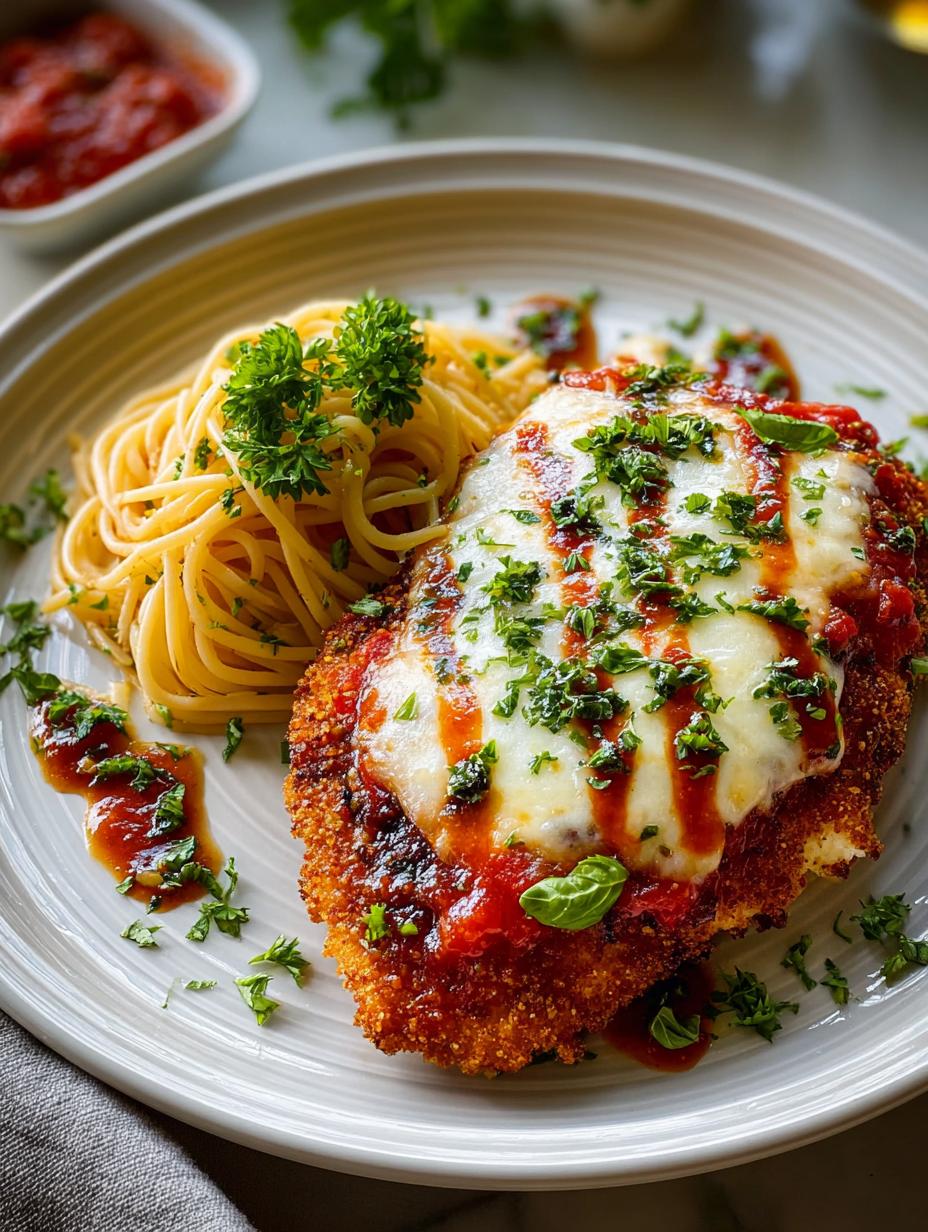 Air Fryer Chicken Parmesan