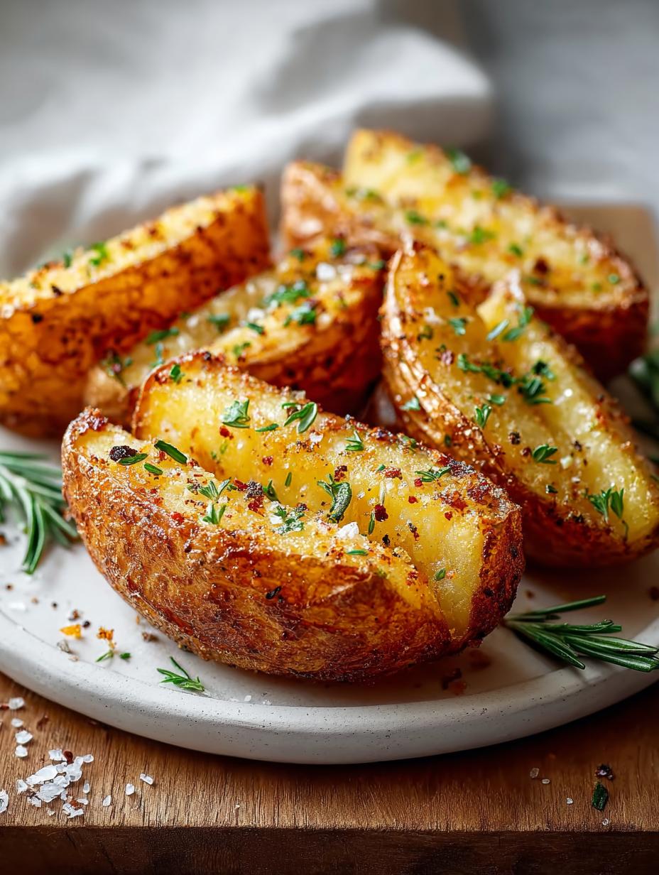 Air Fryer Crispy Potato Wedges That Wow Your Taste Buds - Air Fryer Crispy Potato - additional detail