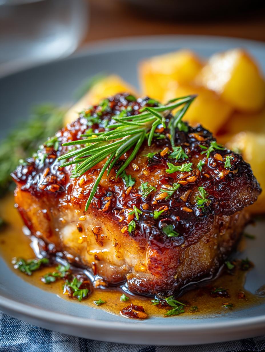 Air Fryer Honey Dijon Chicken Thighs with Pineapple Glaze 5 Air Fryer Honey Dijon Chicken Thighs with Pineapple Glaze - Air Fryer Honey Dijon - main visual representation