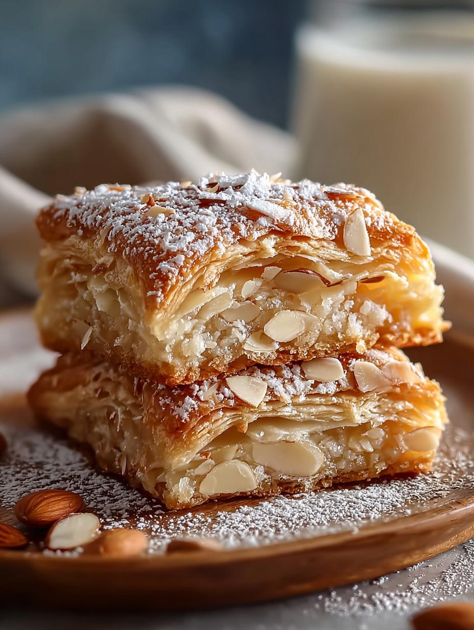 Irresistible Almond Croissant Cookie Bar Recipe - Almond Croissant Cookie Bar - additional detail