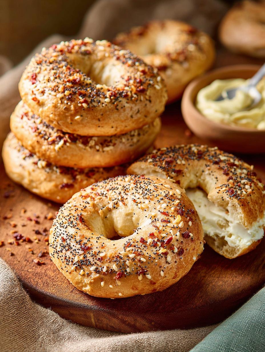 Almond Flour Bagels with Cottage Cheese: A Healthy Delight - Almond Flour Bagels with - main visual representation