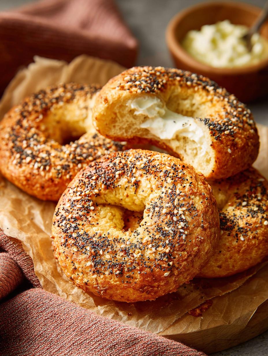 Almond Flour Bagels with Cottage Cheese: A Healthy Delight - Almond Flour Bagels with - additional detail
