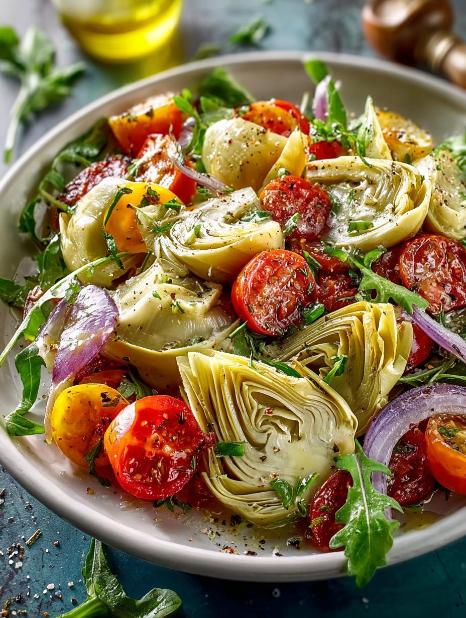 Delicious Artichoke Salad to Brighten Your Meal Today - Artichoke Salad - main visual representation