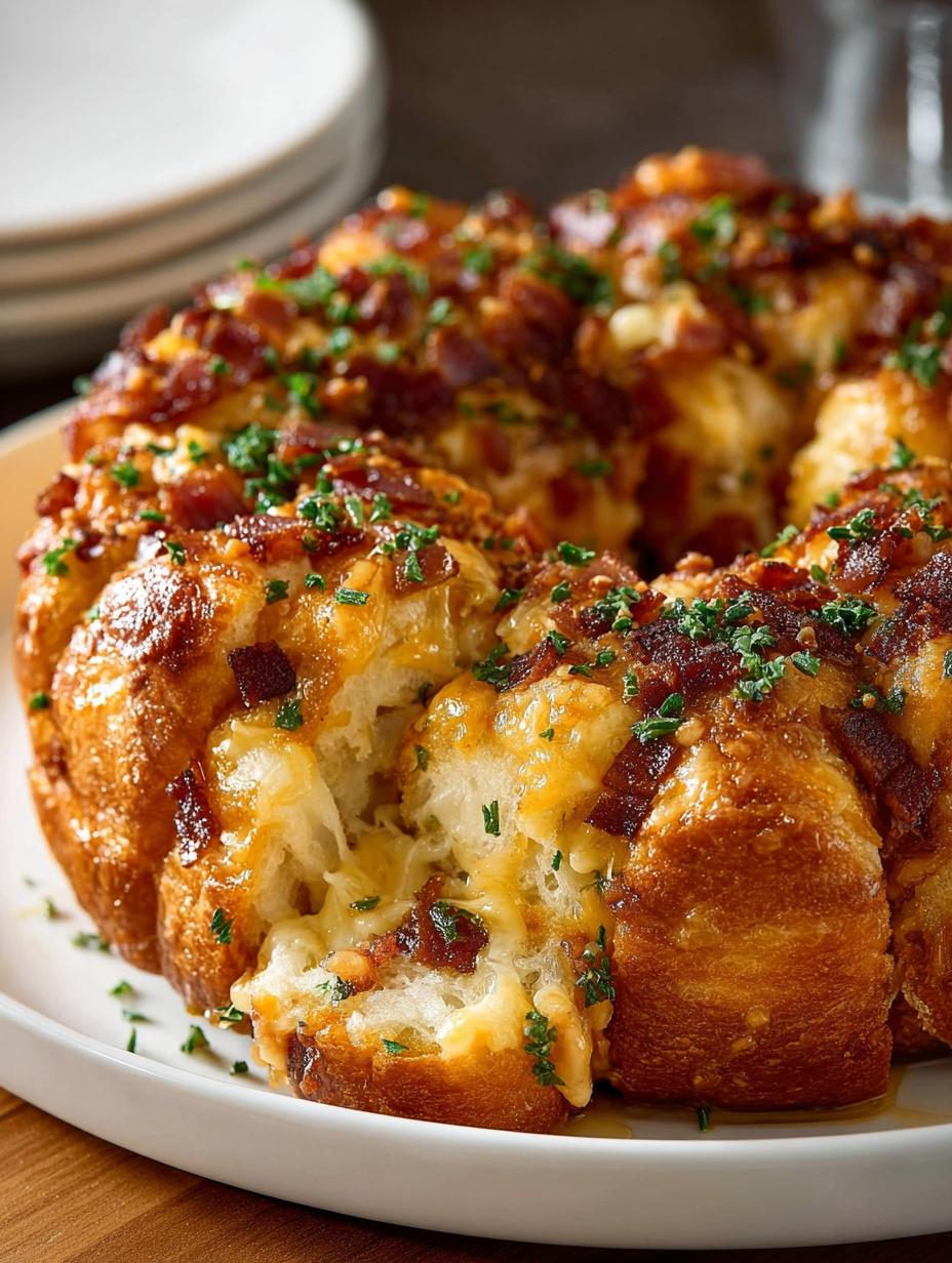 Delicious Bacon Cheddar Monkey Bread Recipe for Brunch 5 Delicious Bacon Cheddar Monkey Bread Recipe for Brunch - Bacon Cheddar Monkey Bread - main visual representation